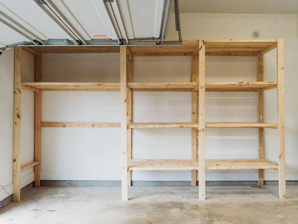 Garage Shelving - Organize Your Garage Before Spring!