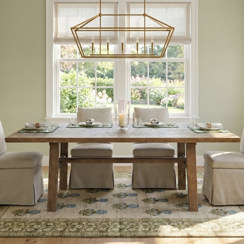 Greyleigh™ 38' Pine Dining Table & Reviews | Birch Lane