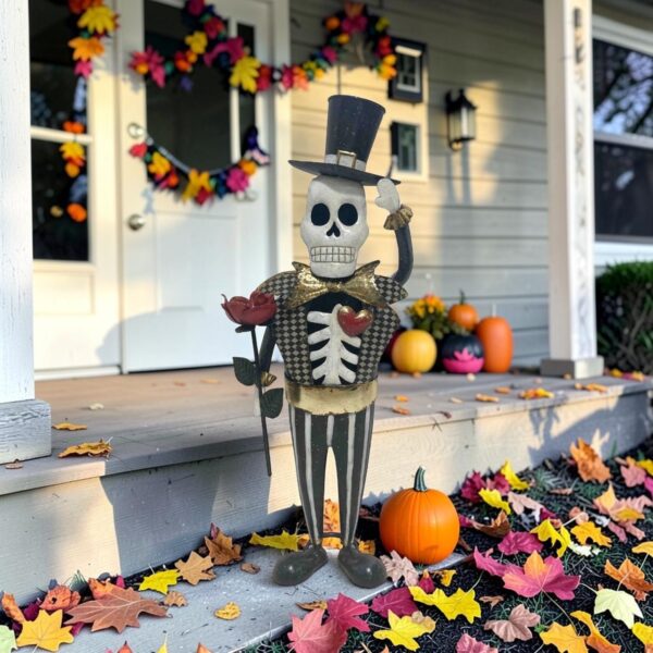 Halloween porch décor - Lesera