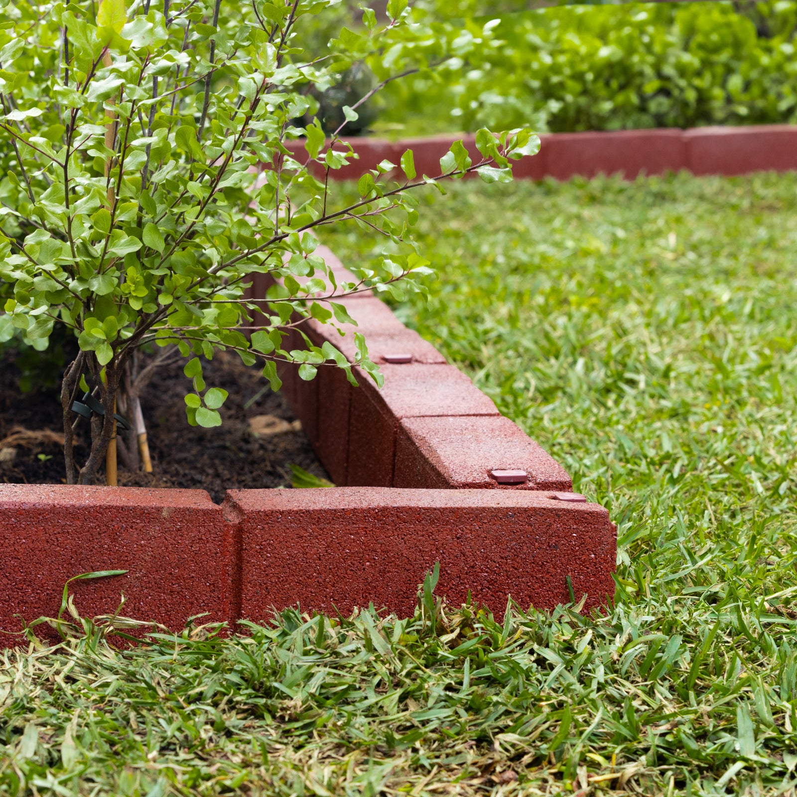 Heritage Brick Rubber Garden Edging – Tuscan Path