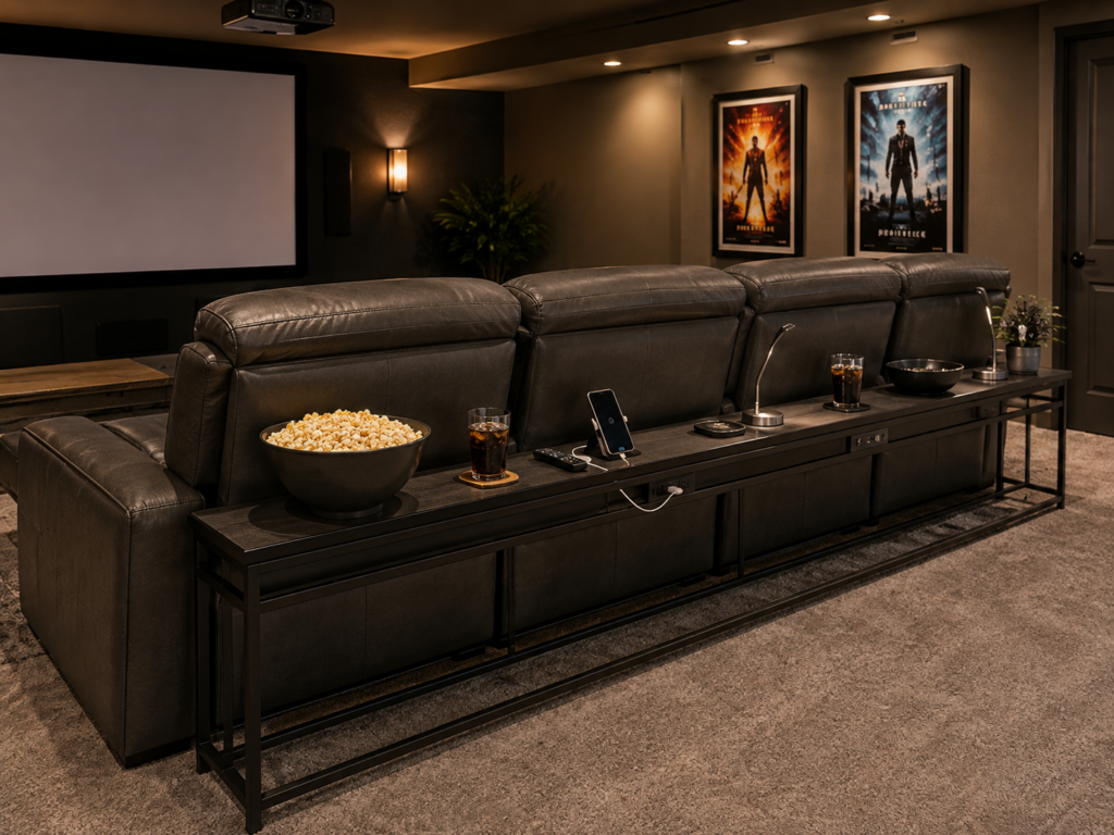 Home Theater Back Wall Ideas - Home Cinema Living