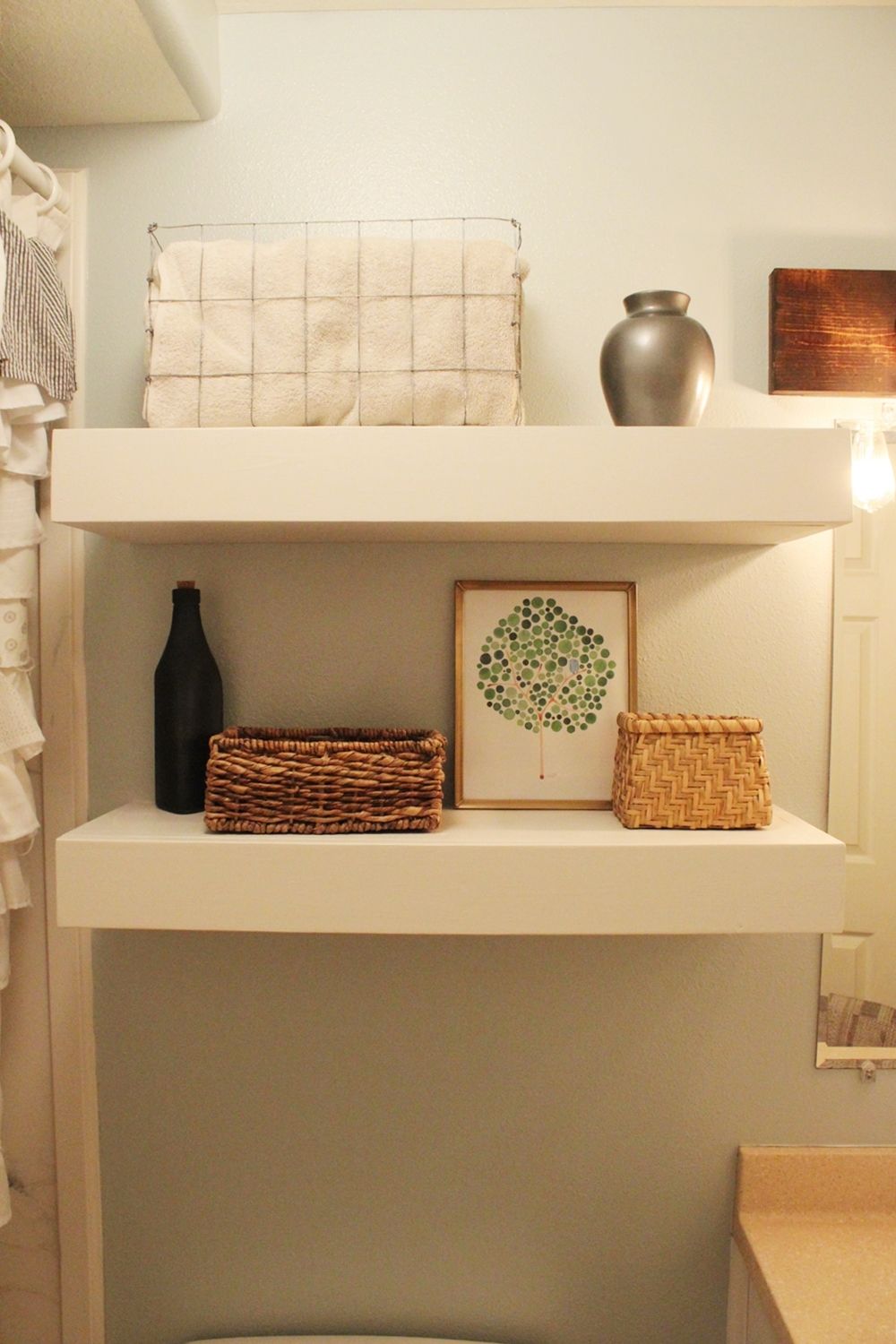 How To Install Floating Shelves That You Built