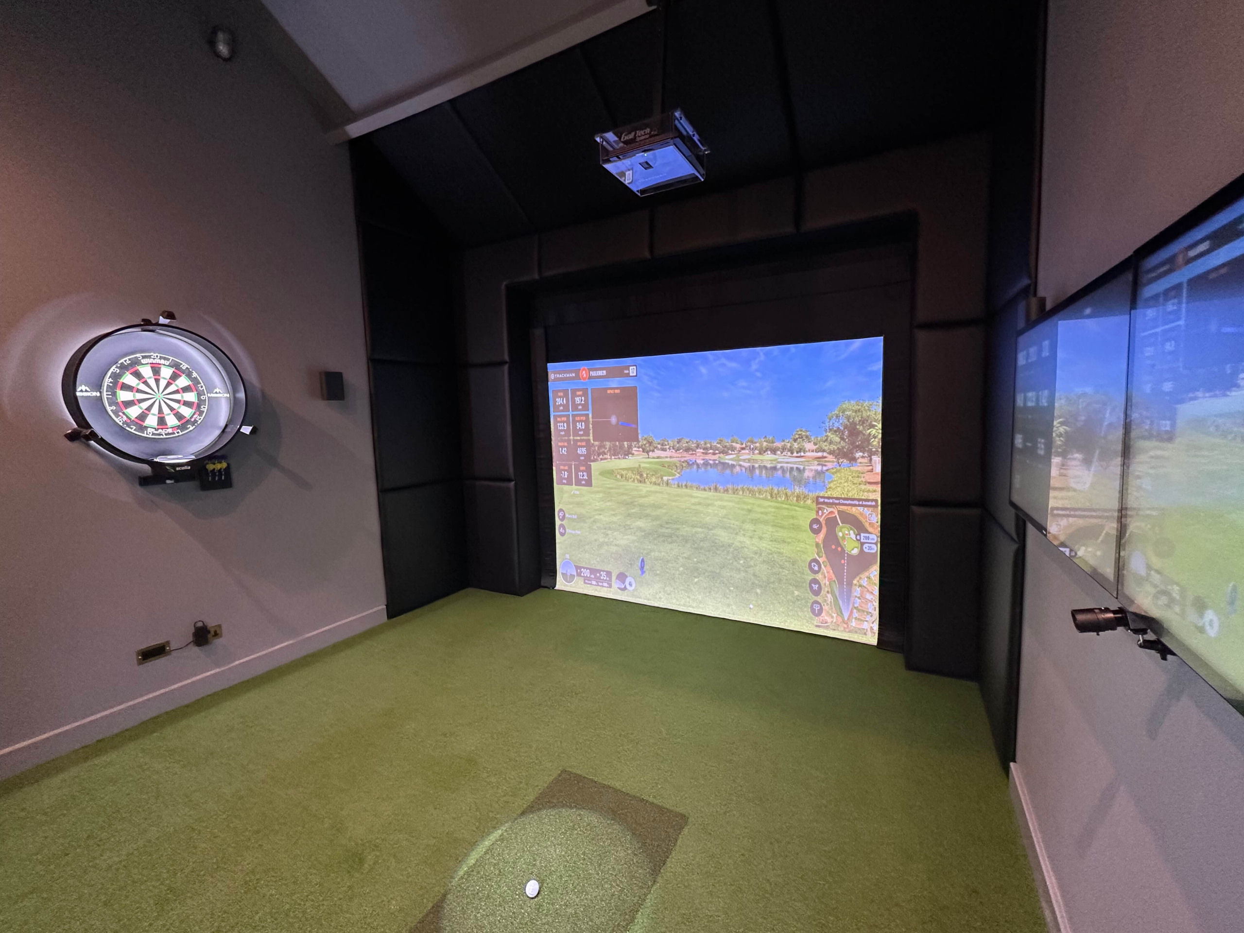 Innovative Trackman io Garage Conversion - Warwickshire - Golf Tech Systems