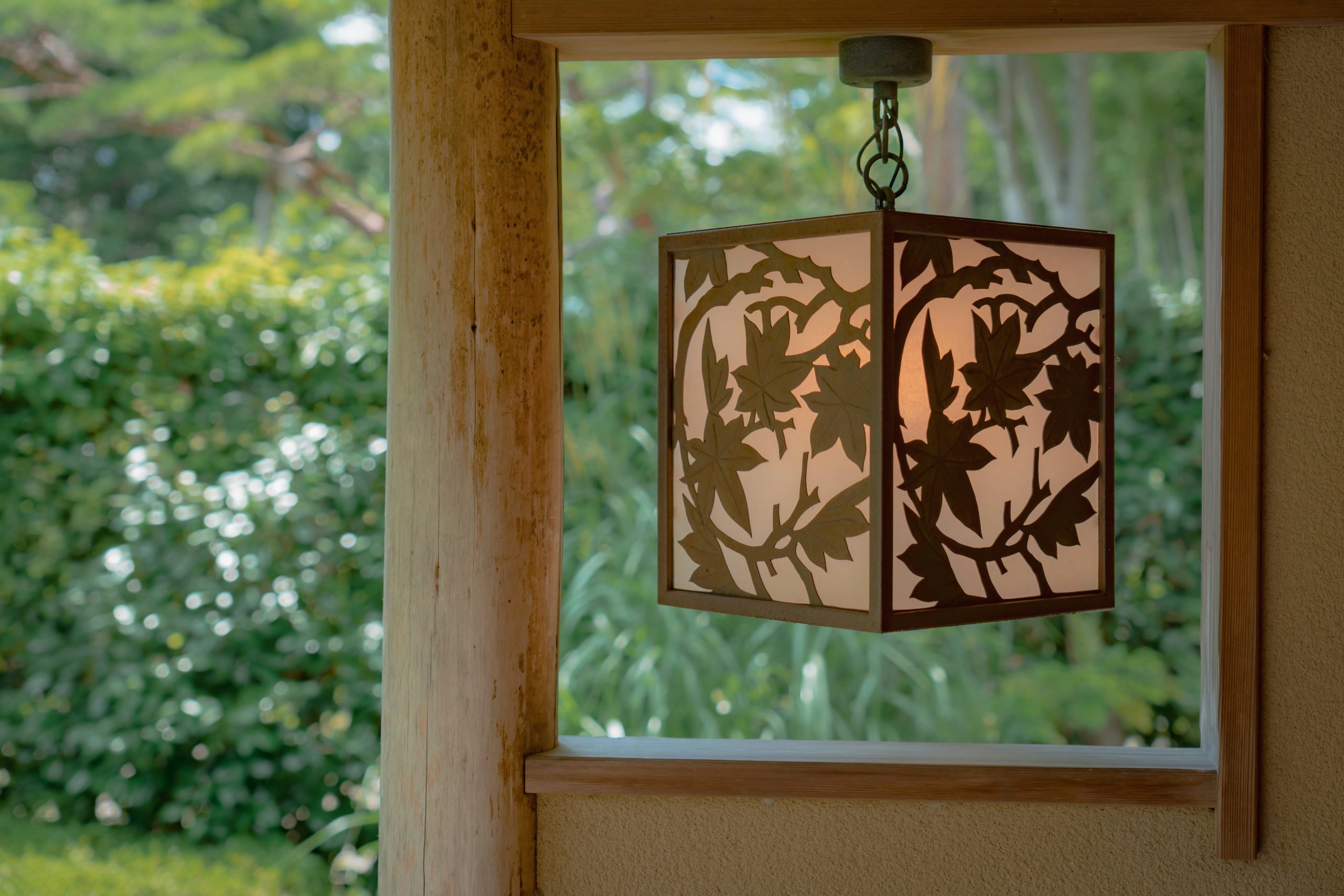 Japanese style lantern.