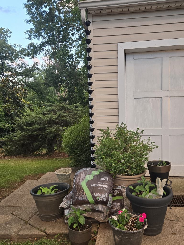 Join the (rain) chain gang - Gardening In Pearls