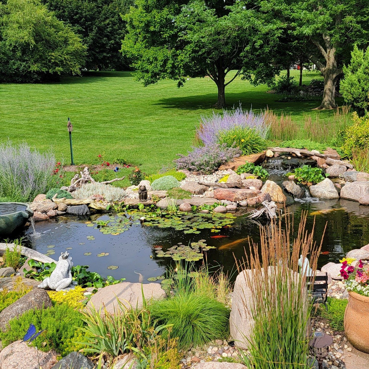 Koi Pond & Waterscape Design | Aquastonia – Northern Illinois