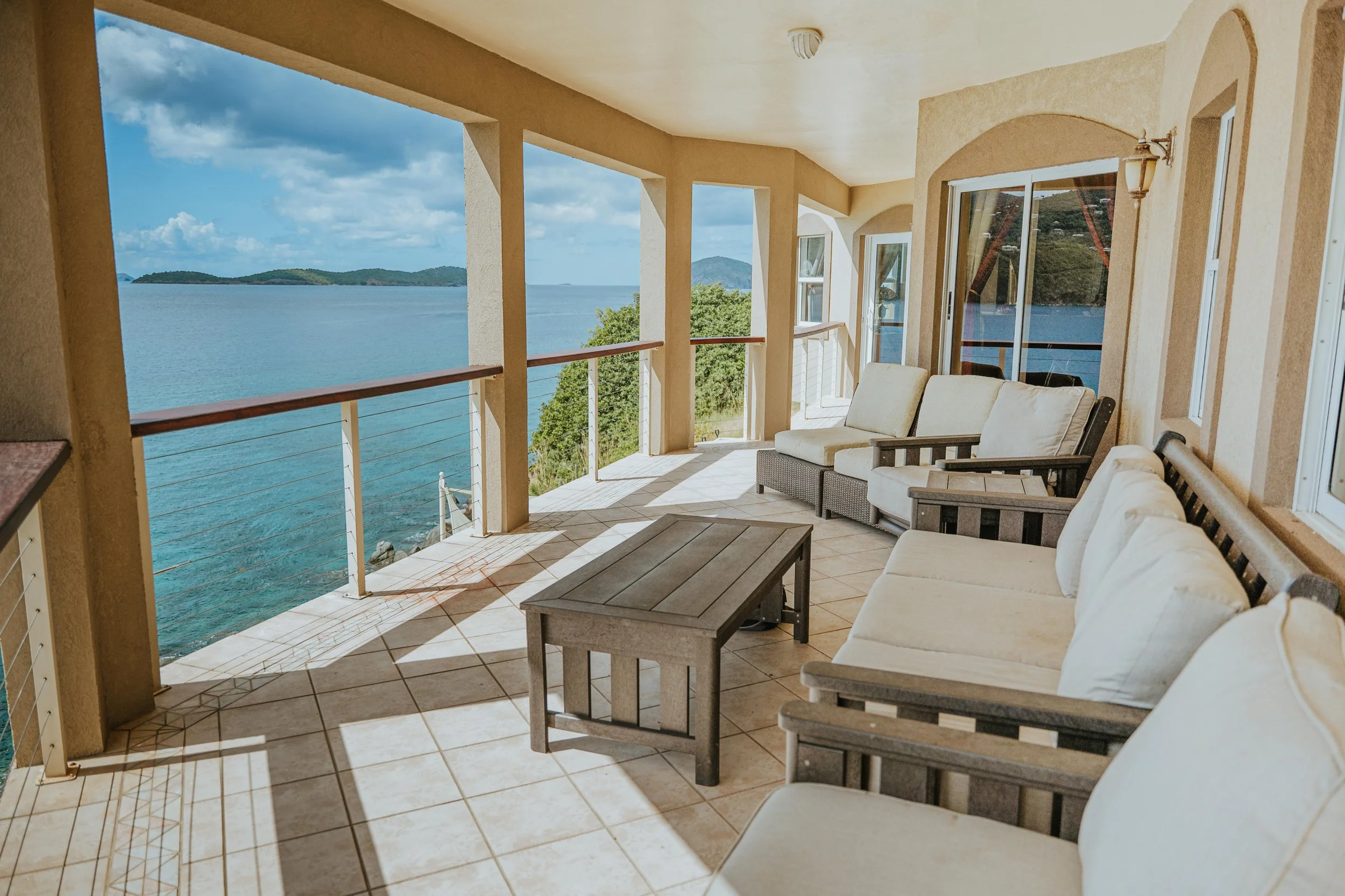 Lower Veranda — Paradise Found Villa