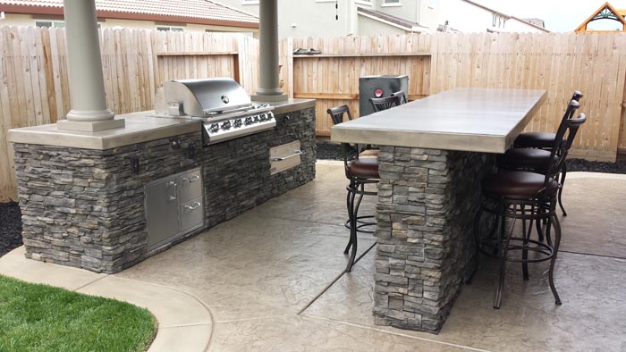 Outdoor Kitchen Vacaville Ca, Custom Outdoor Kitchens