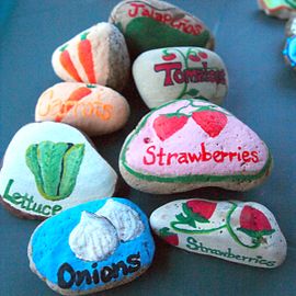 Painted Rock Garden Markers - Instructables