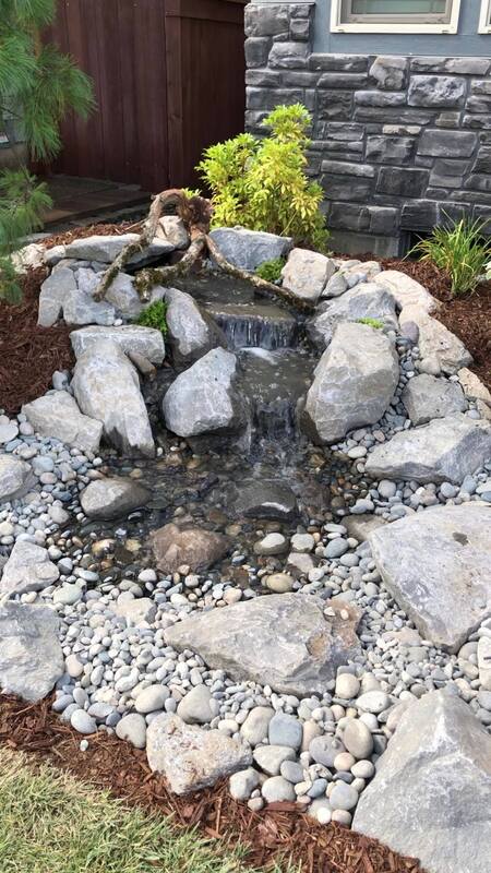 Pondless Waterfall, Backyard Waterfall, Waterfall Construction Vancouver, WA - LANDSCAPING | WATER FEATURES | MAINTENANCE