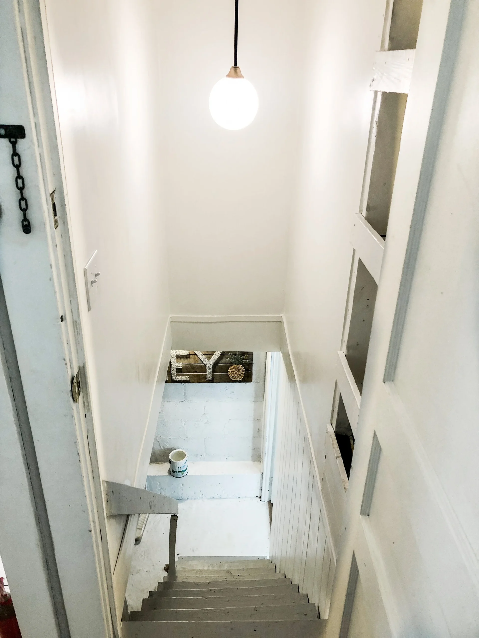 Renovating a Basement Staircase on a Budget — The Modern Renovator