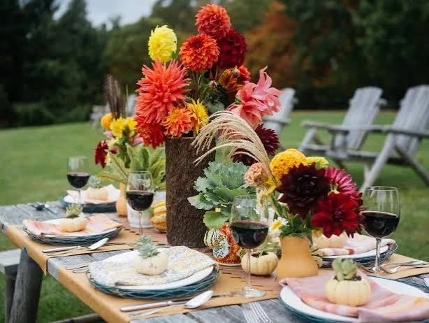 Rustic Fall Table Setting Ideas for Outdoor Celebrations | HGTV