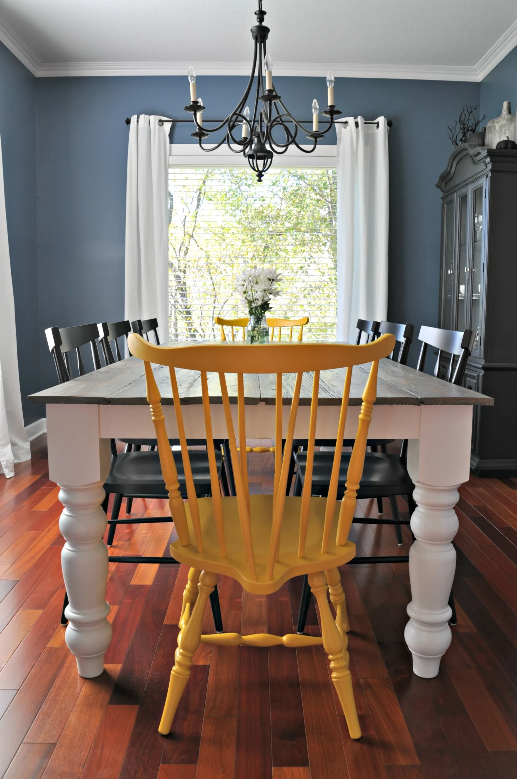 Rustic Farmhouse Dining Table — Decor and the Dog