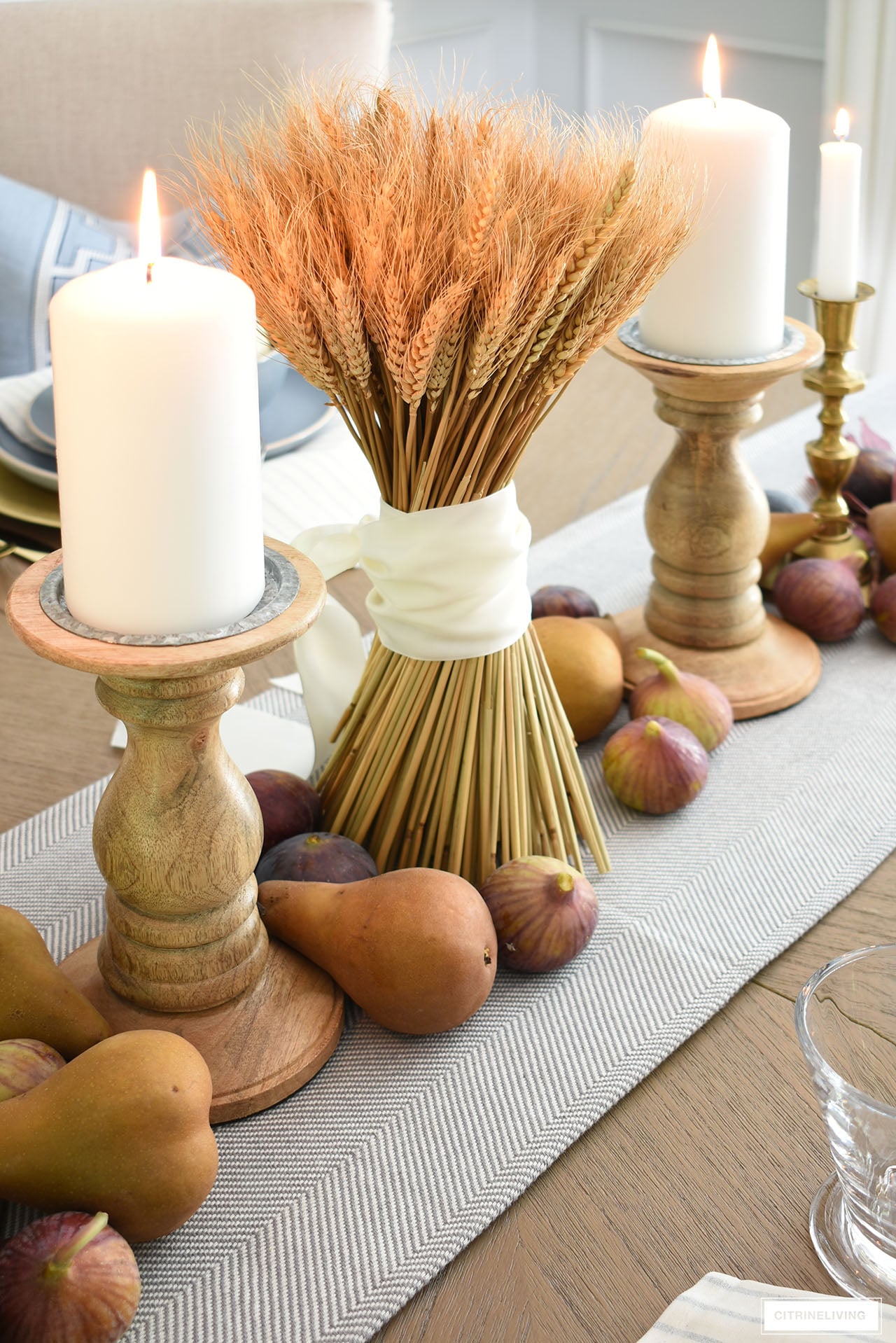RUSTIC THANKSGIVING TABLE | CITRINELIVING