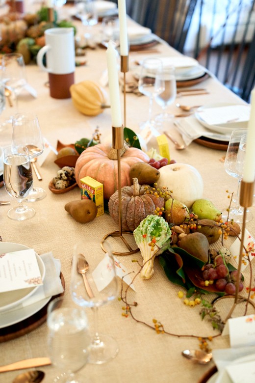 Scenes from a New England Thanksgiving | Table Style Tips