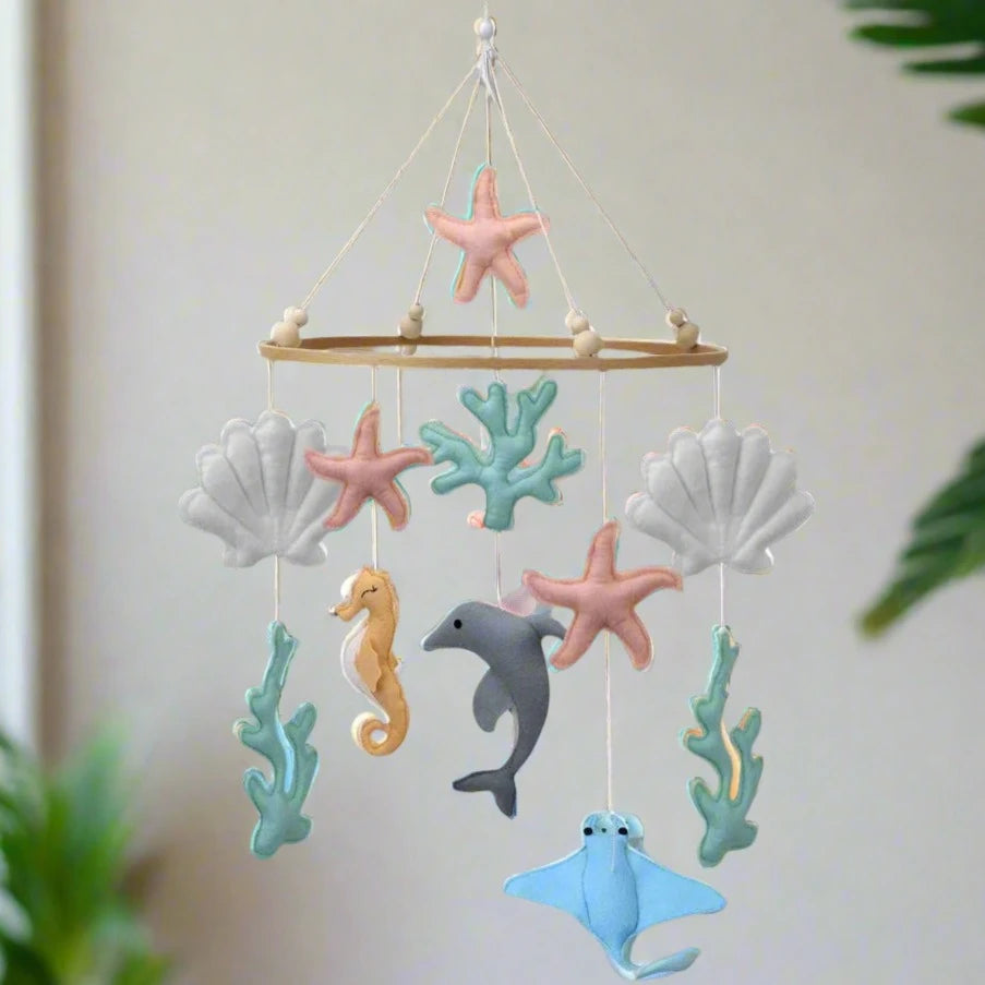 Sea Animal Theme Nursery Set Of Unframed Sea Animals Prints, Ocean Nursery Prints, Under The Ocean