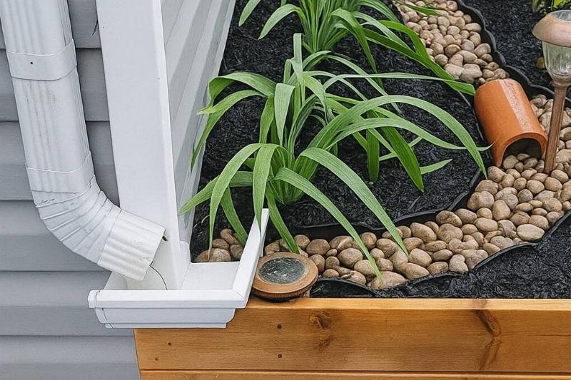 Sick of Looking At That Ugly Downspout? Here's How To Make It Blend In Beautifully - ManMadeDIY