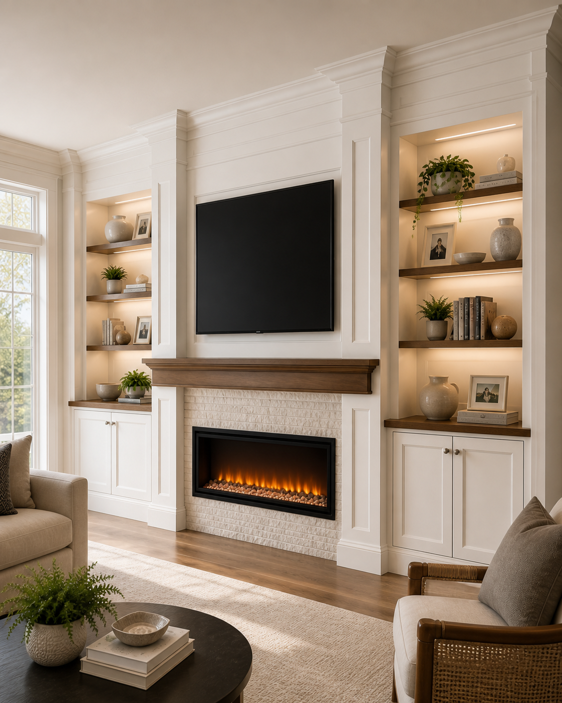 Signature Classic Built-In | C3-004 | TV Media Wall
