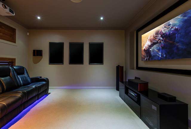 Small Home Theater Room Design Ideas - Realestaged
