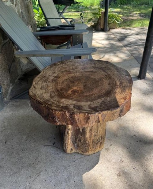 Stump Outdoor Side Table | Ana White Reader Build