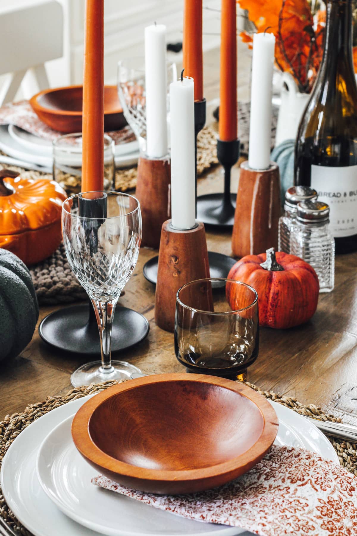 Thanksgiving Table Setting Ideas - A Pretty Life In The Suburbs