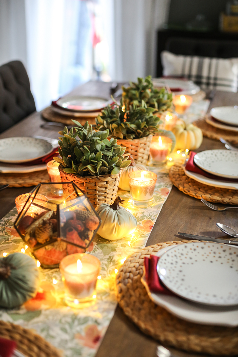 Thanksgiving Tablesetting & My Black Friday Plans - Bower Power