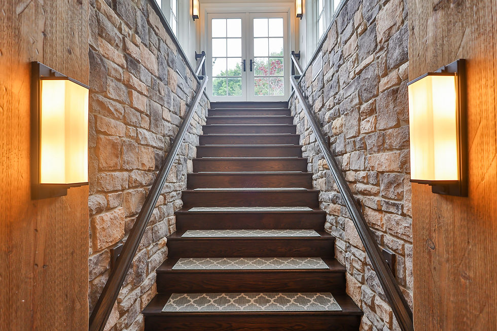 The Advantages of Open Railing & Open-Concept Basement Stairs