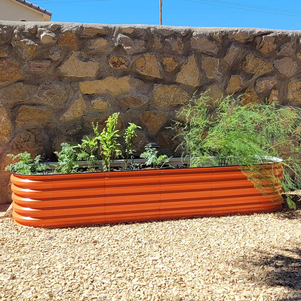 The Best Choice For Corrugated Metal Raised Garden Beds | Vegega