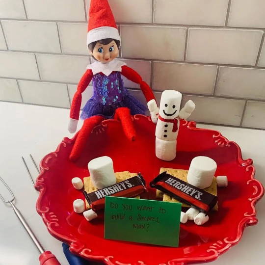 The Elf on the Shelf Returns & Loves City Bonfires