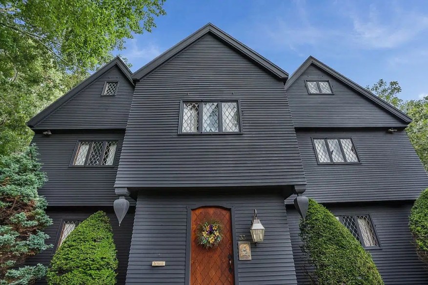 The Salem Witch House - Replicas and Modern Living - Linda Merrill Interior Designer Decorator South Shore Massachusetts