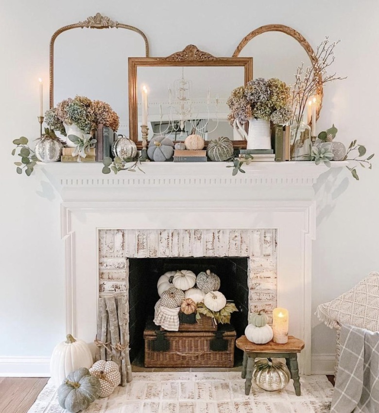 These 10 Fall Mantel Decorating Ideas Are Downright Swoon-Worthy