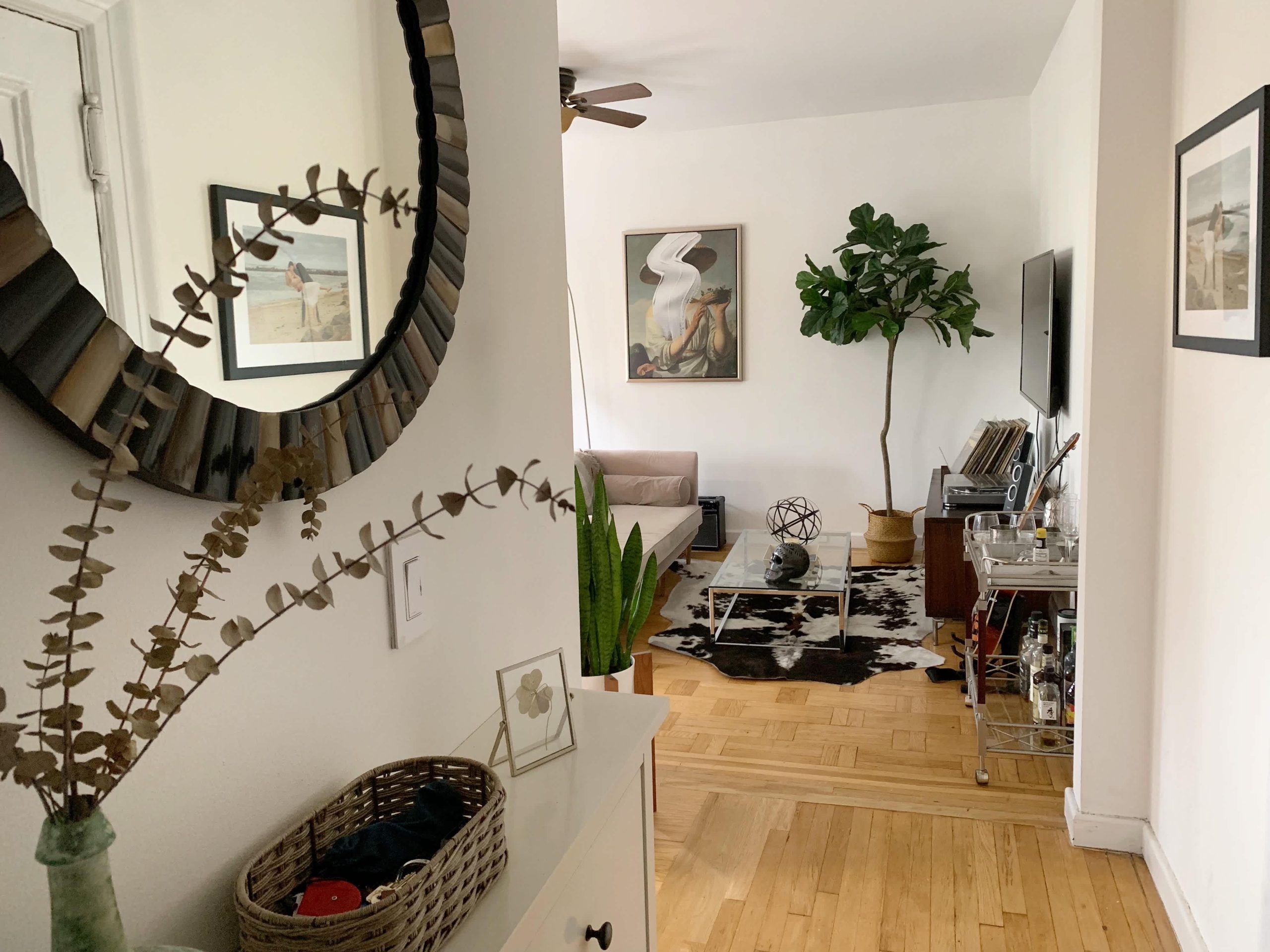 This Shoe Cabinet Transformed My Narrow Entryway | Apartment Therapy