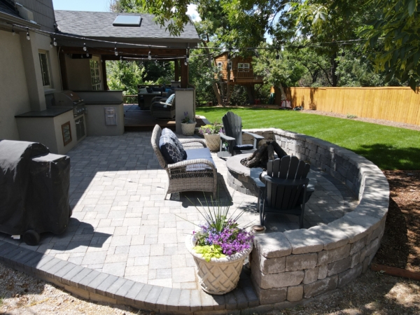 Transform Your Backyard with a Modern Paver Patio Designed for Colorado Living - DeckTec Outdoor Designs