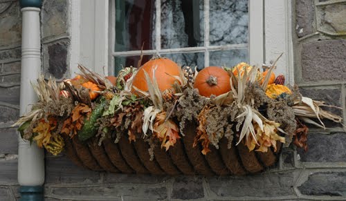 vignette design: Decorating With Pumpkins