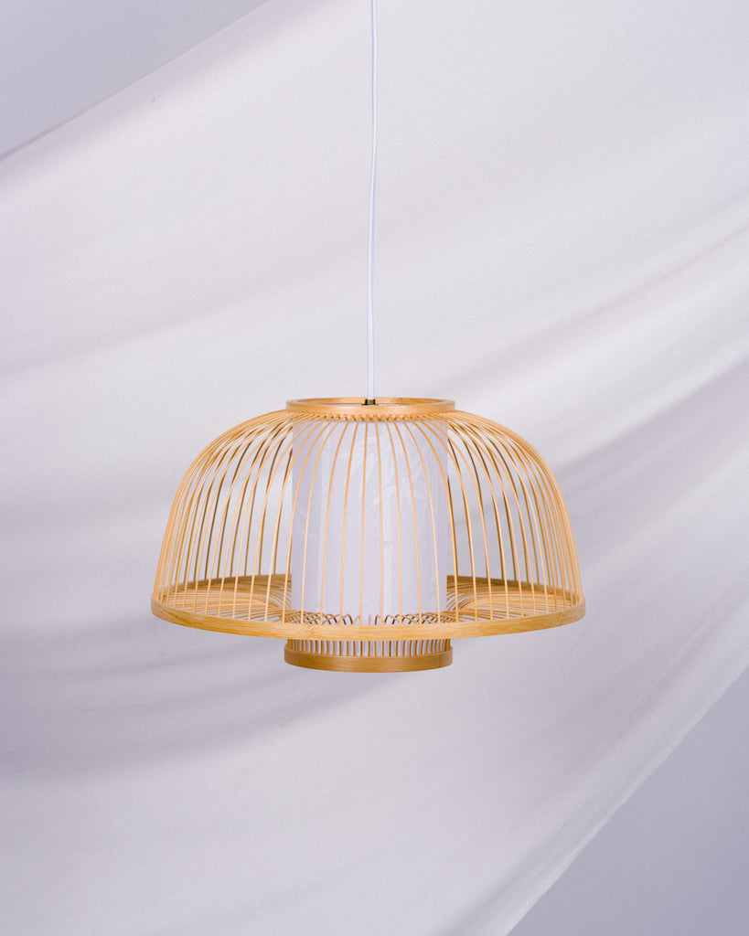 Vintage Handmade Bamboo Lantern