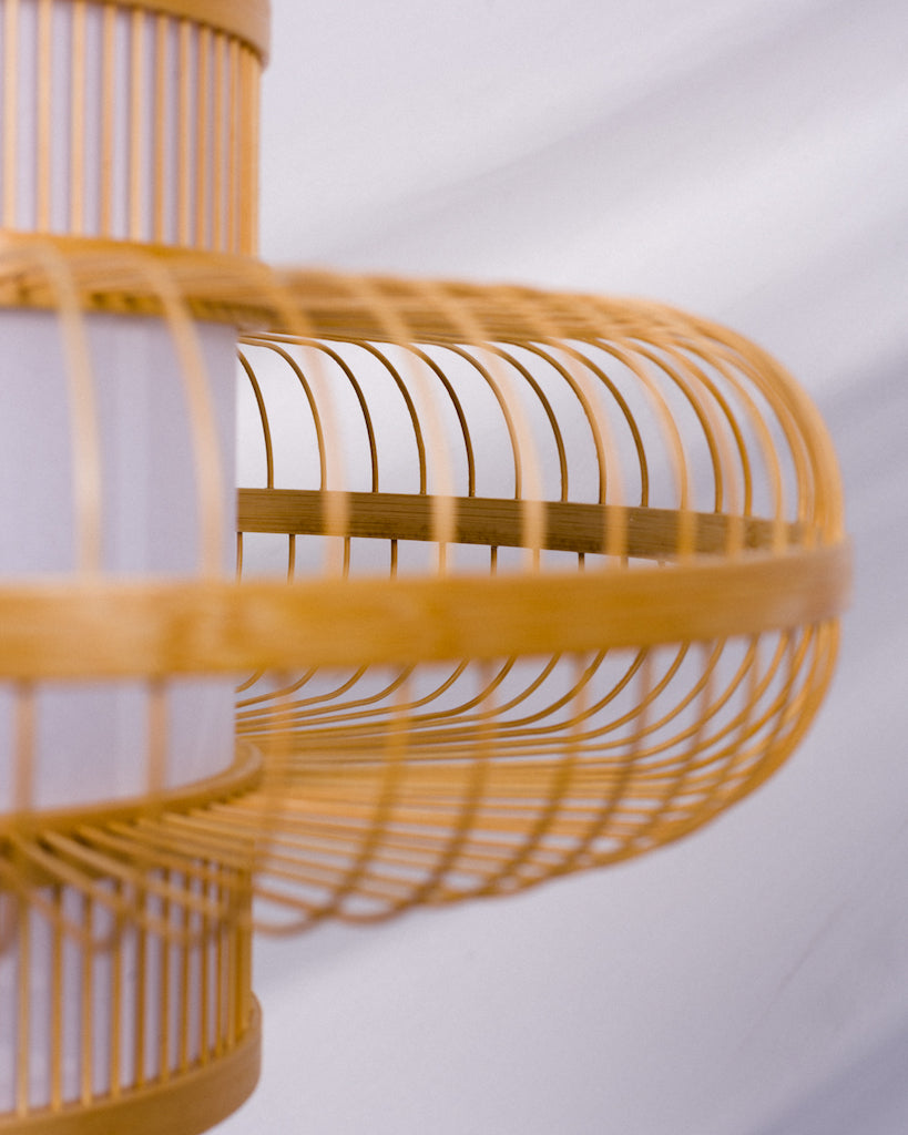 Vintage Handmade Bamboo Lantern – Morning Mrkt