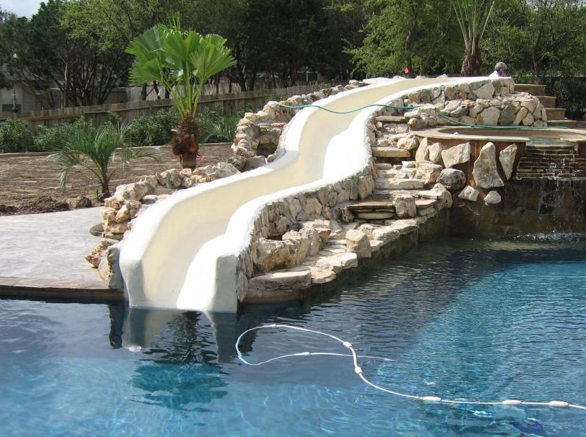 Water Slides and Other Pool Add-Ons – Modern Pool Designs by Shoreline Pools