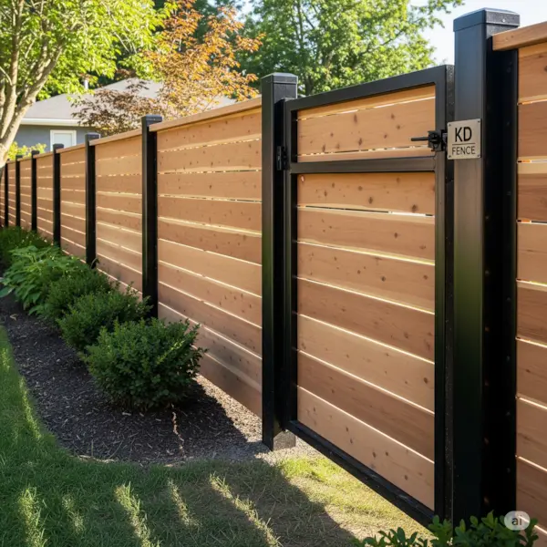 Wood & Metal Fence Designs: Beautiful & Durable Ideas