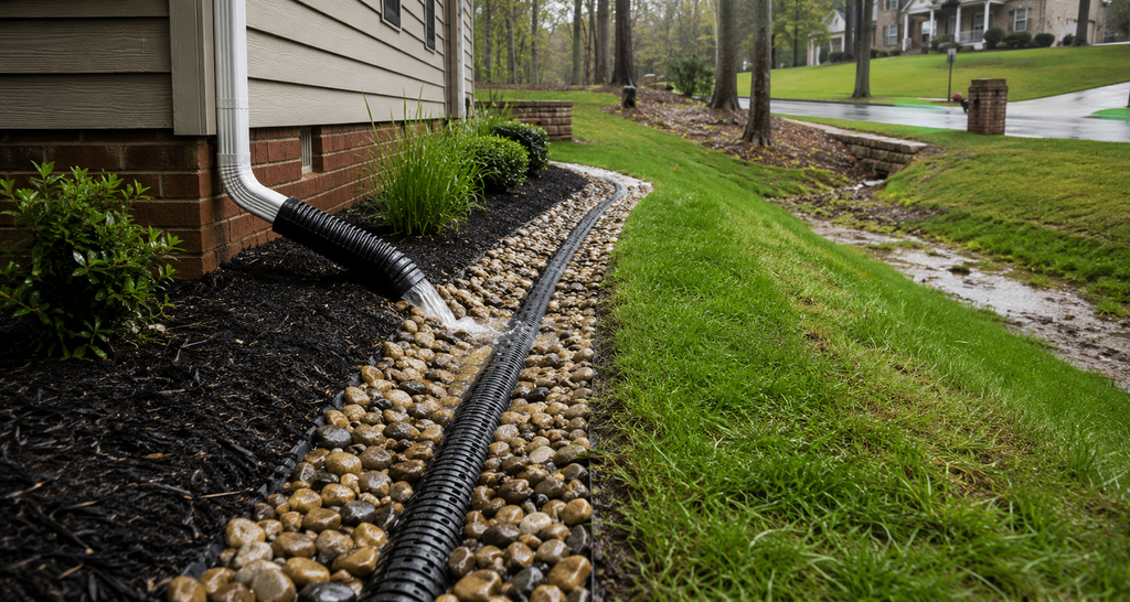 Yard Drainage Rock Hill SC | Carolina Yard Drainage