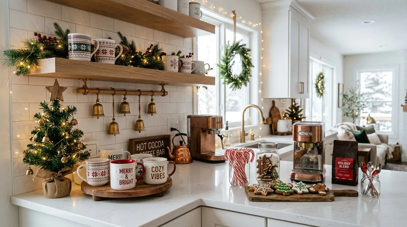 10 Christmas Kitchen Decor Ideas to Warm Homes in 2026 Today | CompactDecorHub | CompactDecorHub