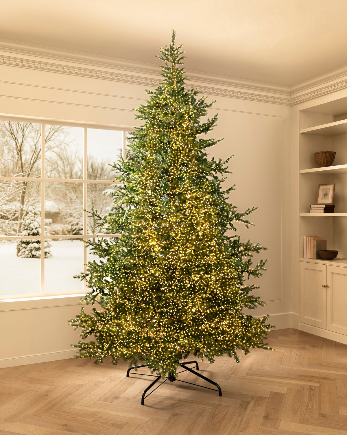 10' Grandis Fir Pre-Lit Faux Tree