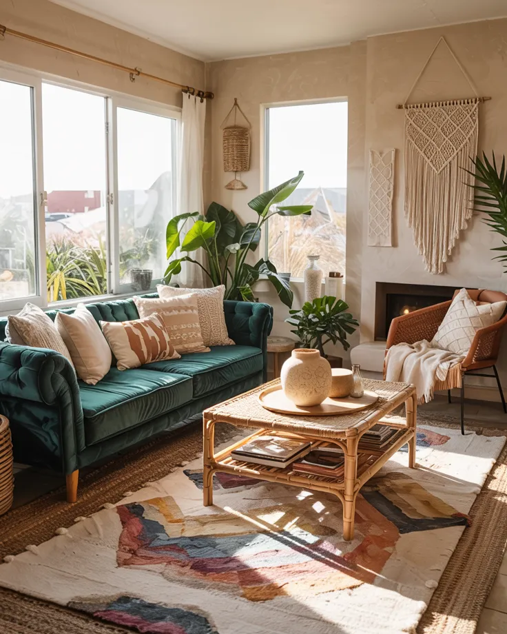 12 Secrets to a Perfectly Styled Coastal Boho Fireplace (+24 Inspo Pics) —  Coastal Cottage by Celeste