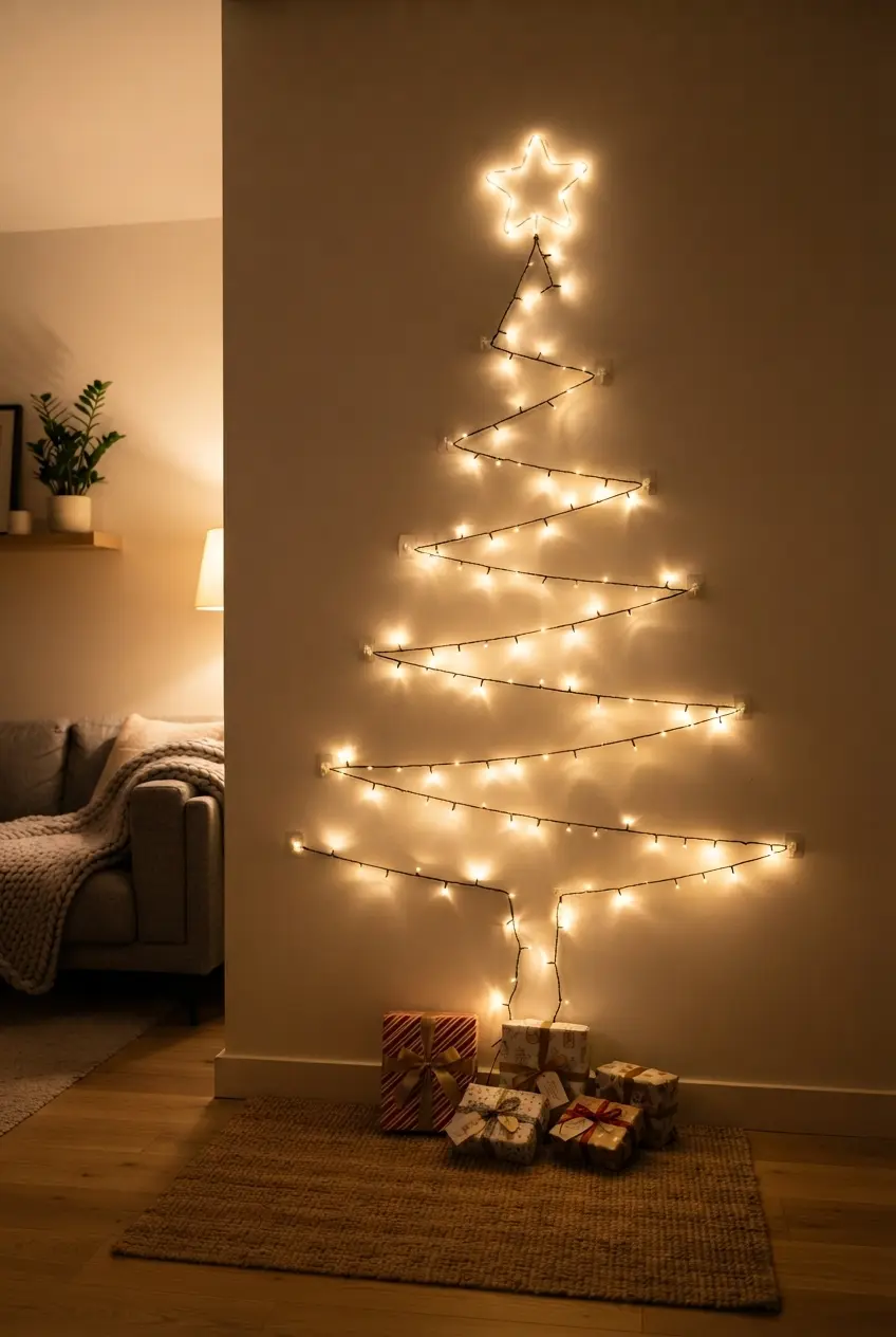 15 Apartment Christmas Lights Ideas for a Cozy Small Space