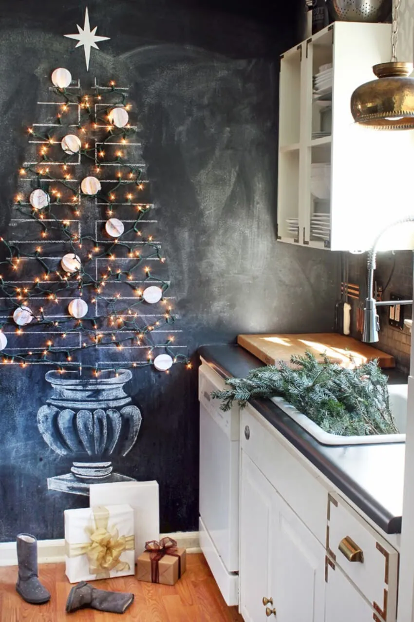15 Best DIY Alternative Ideas to Christmas Trees - homeyou