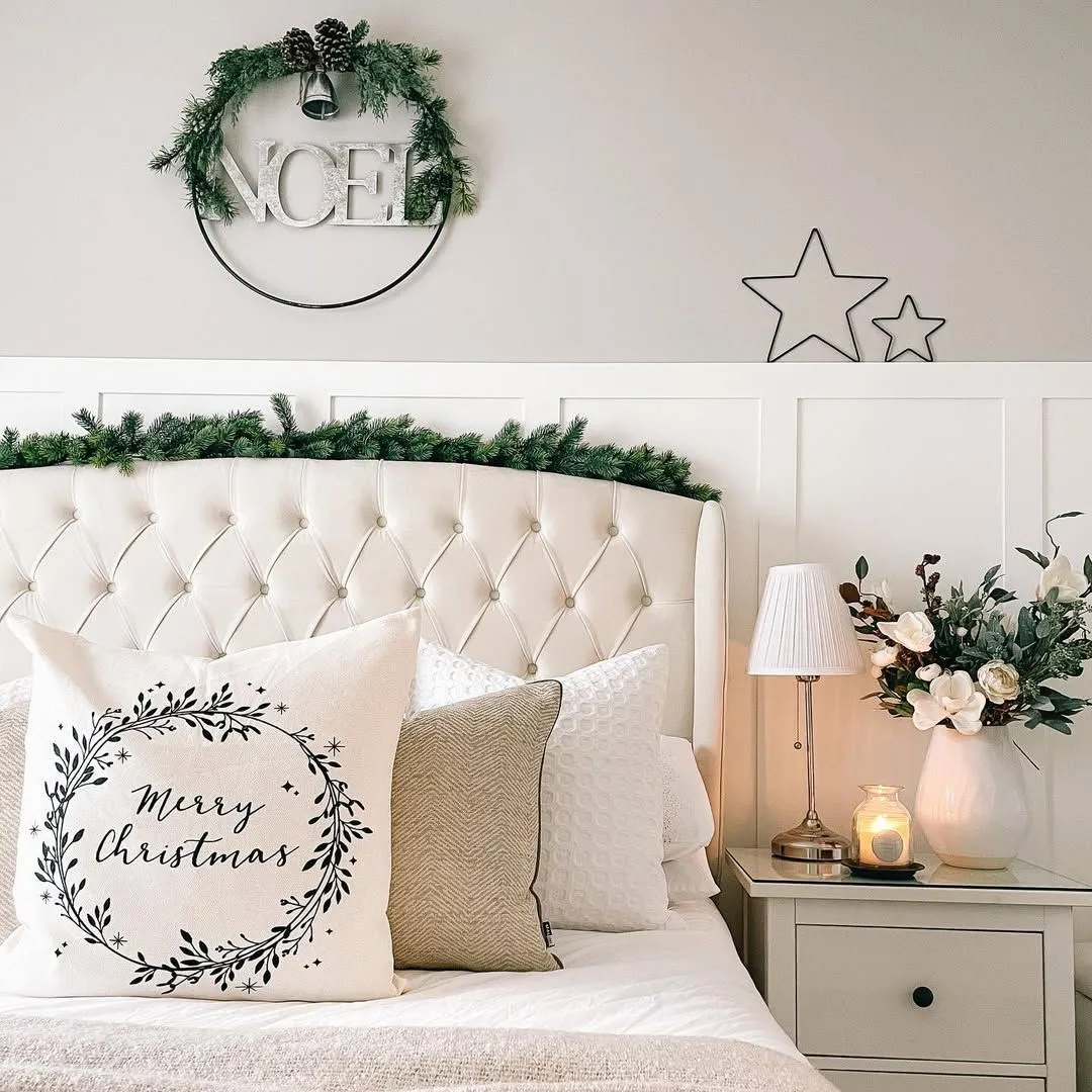 15 Christmas Bedroom Garland Ideas That Add Cheer Without Overwhelming the Space