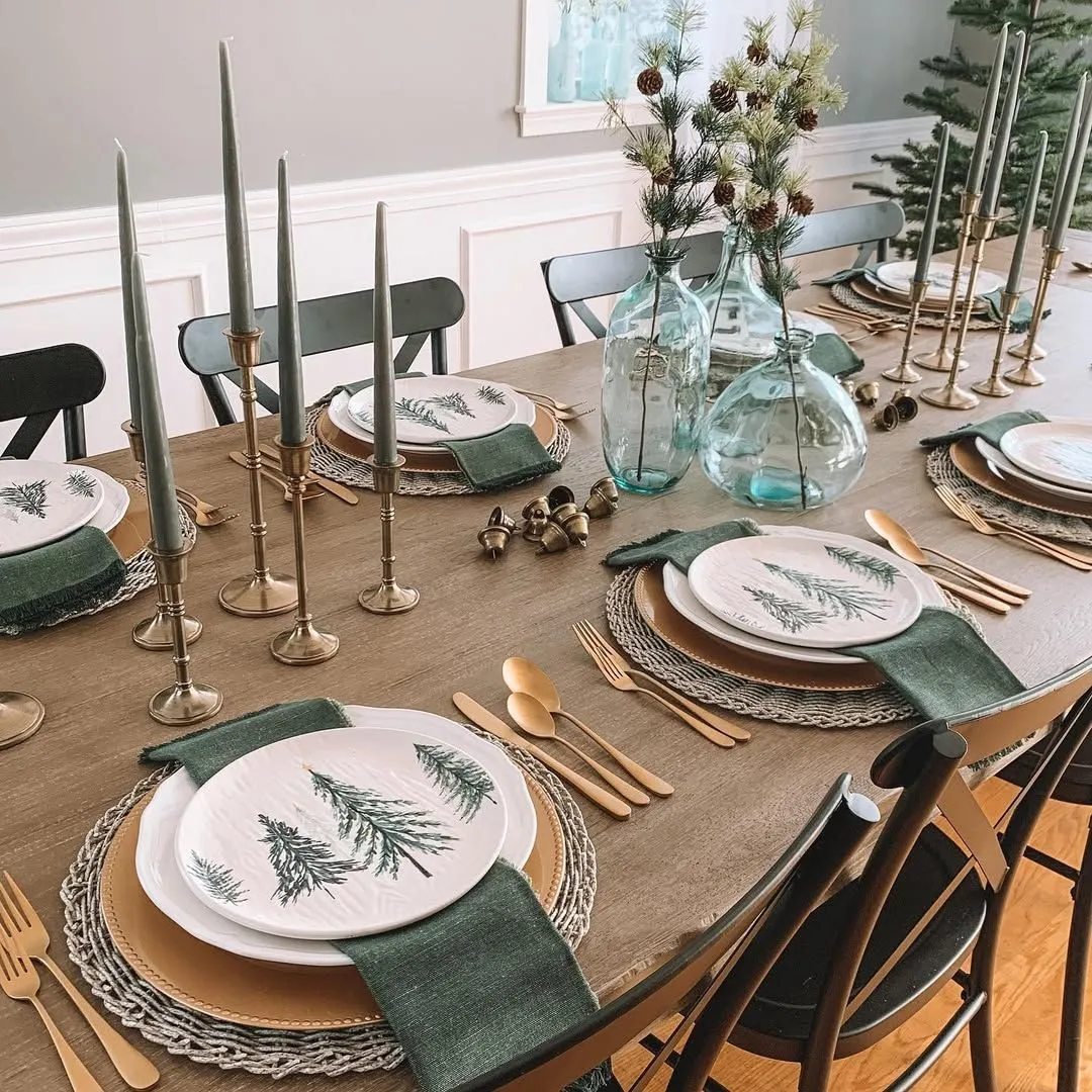 20 Christmas Table Decor Ideas for a Festive Dining Setting