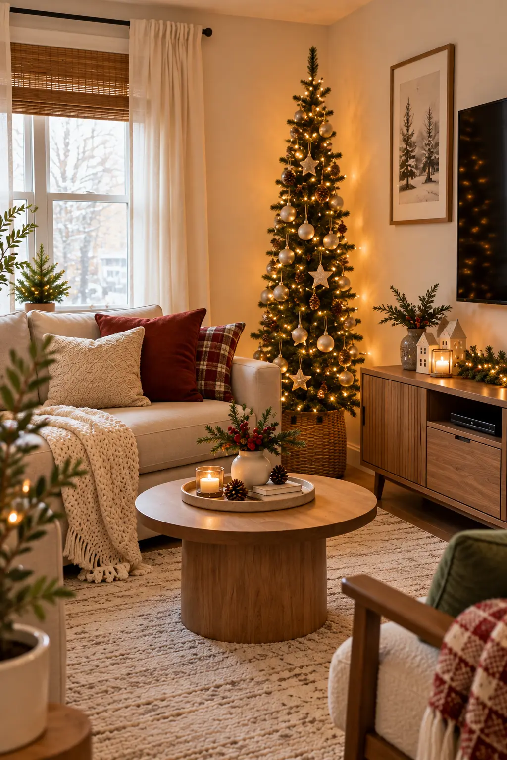 20 Small Apartment Christmas Decor Ideas (Cozy & Clutter-Free)