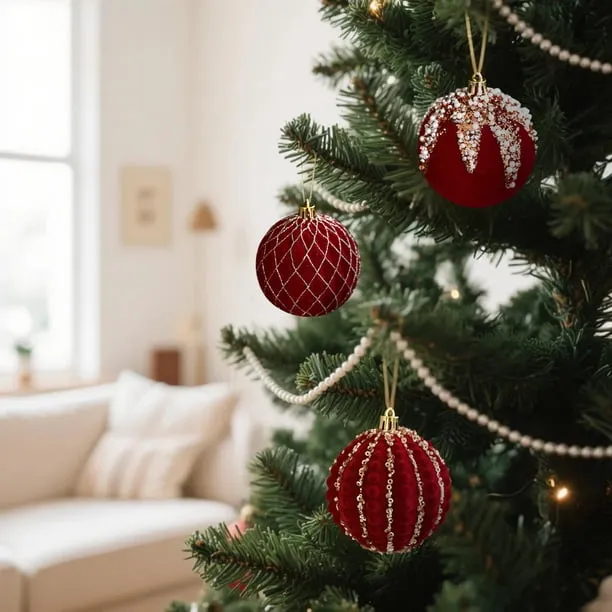 2025 Christmas Decorations Bulk Set - Classic Red Green Gold Holiday Ornaments for Tree, Home & Party Decor, Festive Supplies with Sleigh Bells, Stockings & Star Topper - Walmart.ca
