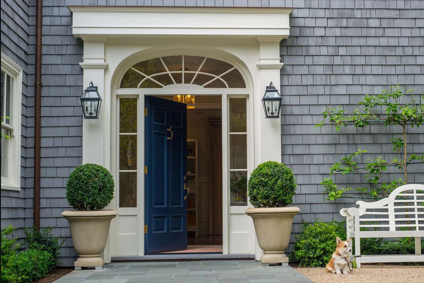 24 Blue Front Doors for a Warm and Welcoming First Impression