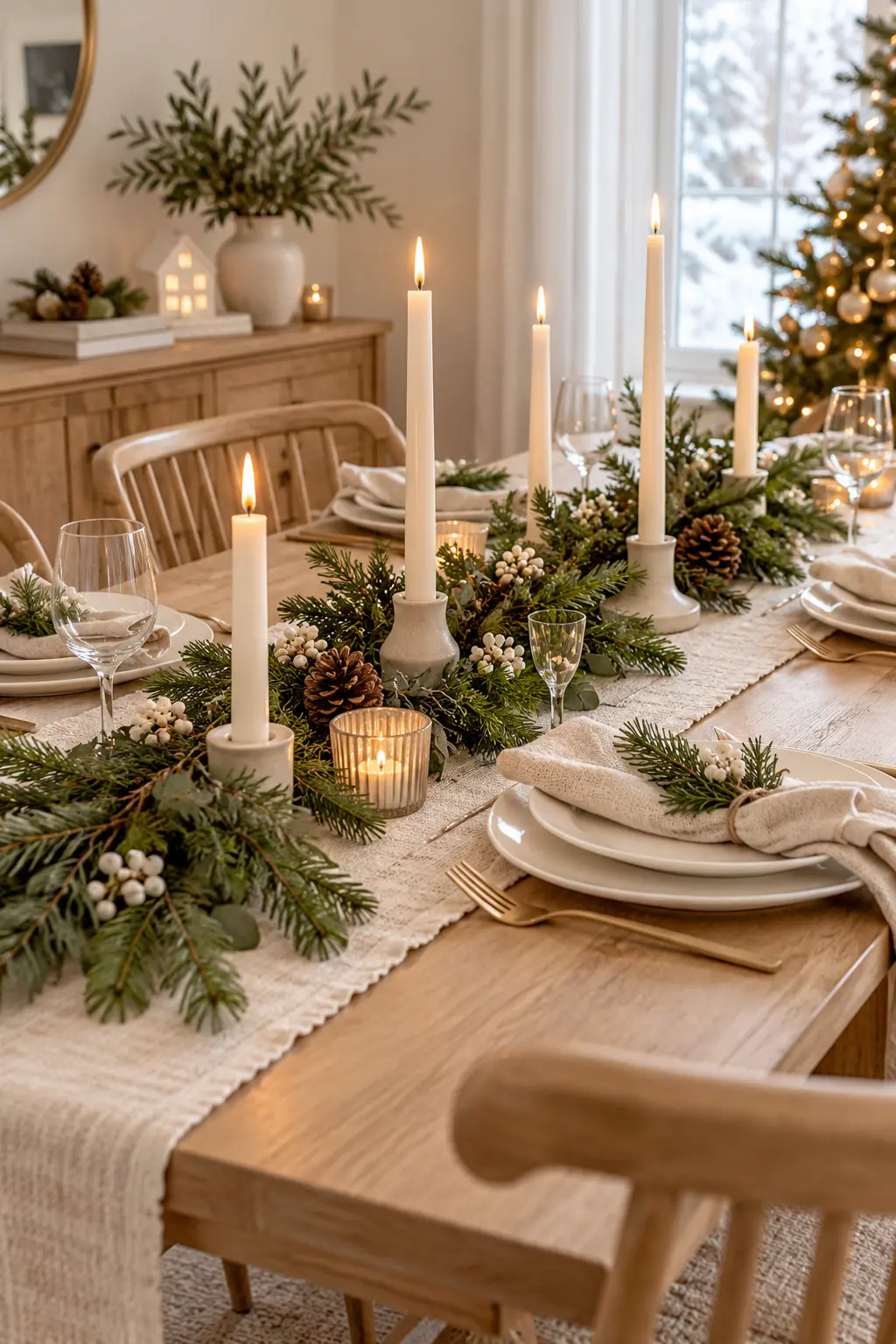25 Simple Christmas Table Decorations You Can Create on a Budget